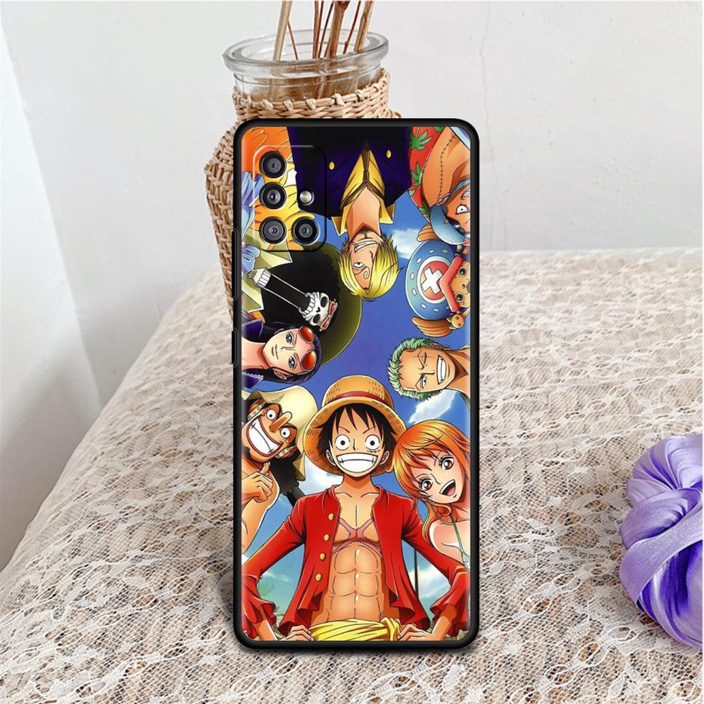 Jednoczęściowe Etui Na Samsung Galaxy A52 A12 A32 A51 A21s A71 A13 A53 A22 A31 A72 A03 A02s A41 Czarne Etui na Telefon