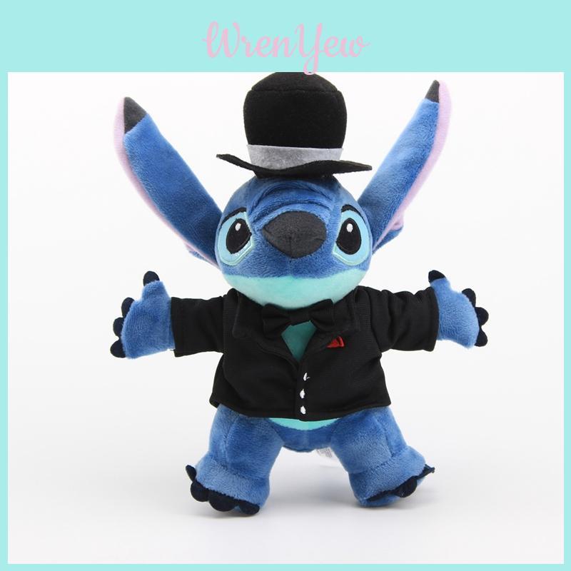 Lussuoso e Coccoloso Nuovo Costume Anime Lilo Stitch Orsacchiotto Peluche Bambino Giocattolo Morbido Regalo Bambola Giocattoli 24cm