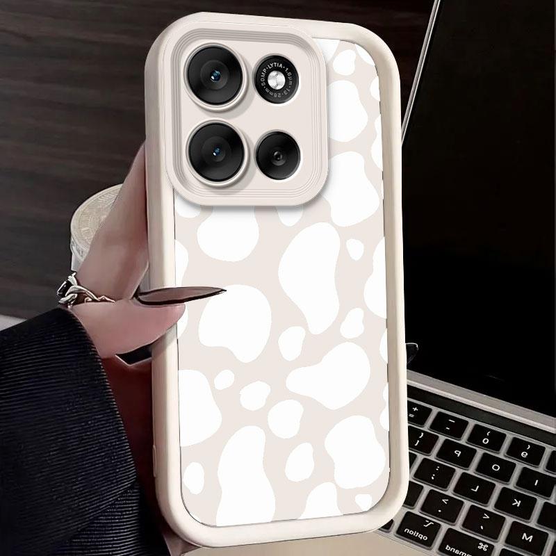 For Motorola Moto G86 Moto G56 5G Moto G56 5G G86 Case Protect Leopard Print Pattern Silicone Soft Phone Case Matte Back Cover