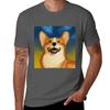 Happy Corgi 4 Tshirt Unisex T Shirt Cotton Unisex T Shirt Cotton 100 Tshirt