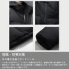 MTKCNTL Long Down Winter Padded Bench Plus Warm Down Cold Solid Long Cold Weather Outerwear for Commuting and School Men's Jacket, Jacket, Coat,