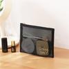 Schwarzes Netz Reise Kosmetik Aufbewahrungstaschen Set - Fünfteiliger Toilettenartikel- und Make-up-Organizer