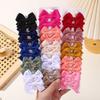 6-10Pcs/set Lattice Hair Bows Hair Clips for Girls Hairpin Handmade Cute Bows Barrettes Headwear Kids Children Hair Accessories