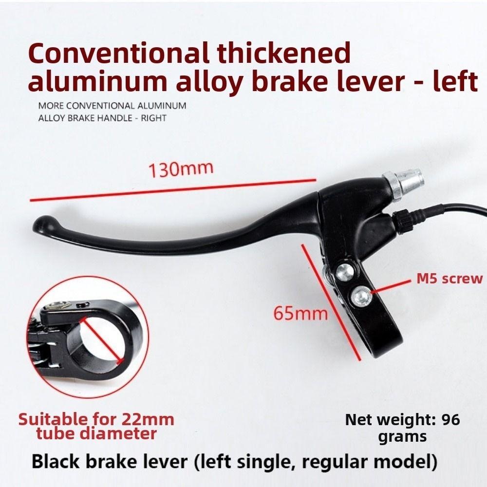 1pair/1pc Aluminium Alloy E-Bike Brake Levers  For Electric Bike Scooter