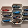 Car Model Display Stand Multi-Layer Durable Plastic Display Cabinet Storage Rack For Collectors Wall-Mounted Car Display Box
