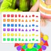 60Pcs 3D Geometric Shapes Blocks Sorting and Stacking Toys Sphere Pattern for Kindergarten