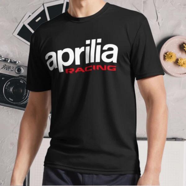 Новая футболка Aprilia Racing Active Логотип Футболка Смешная Размер S - 5XL 4XL