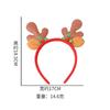 Unique Plush Antler Headband With Bells For Merry Christmas Celebrations And Gatherings