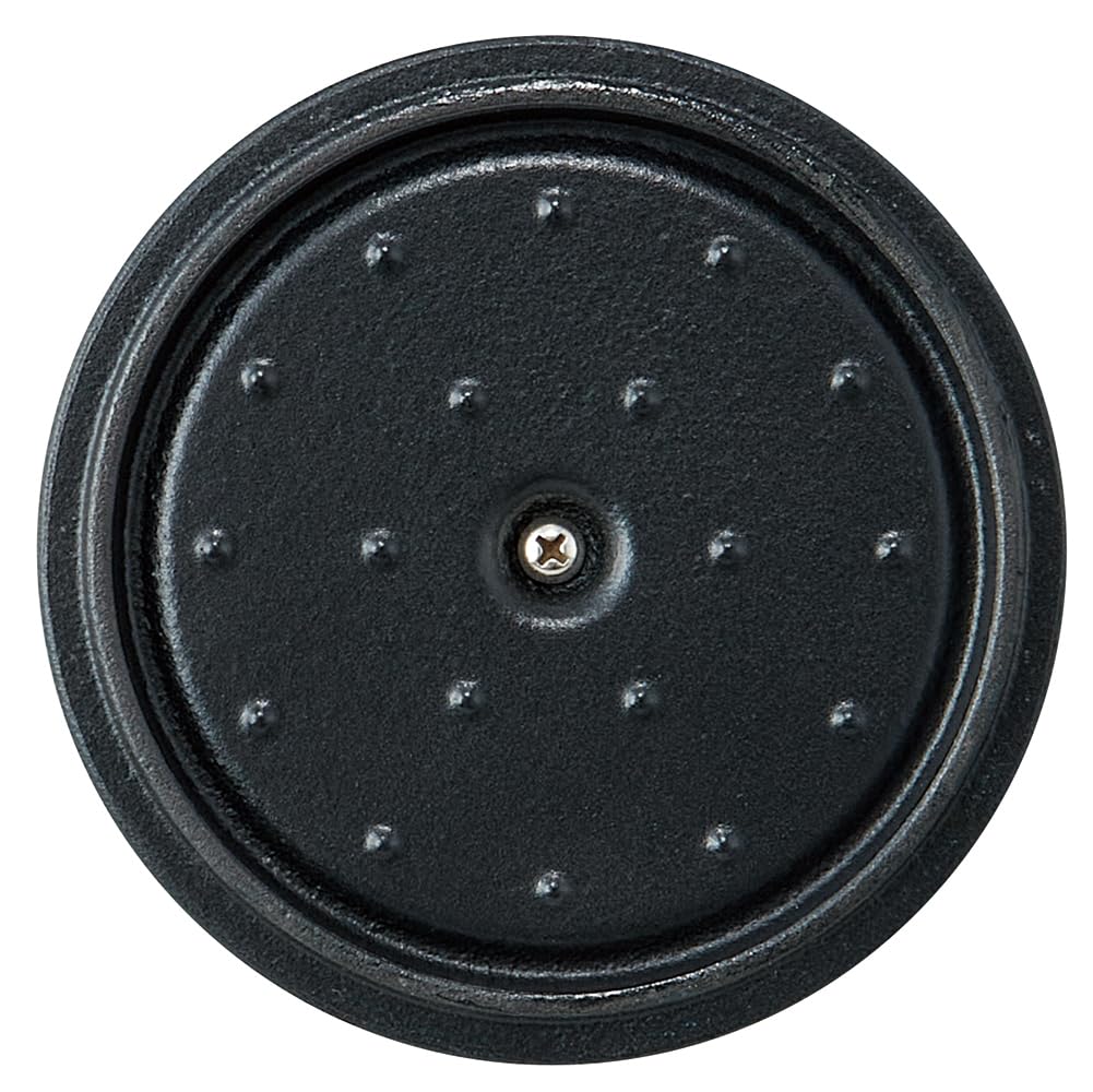 Skater Cocotte Pot, Induction Compatible, Double-Handled, Oven Cooking Pot, Iron, Enameled, Leaf Green, 12cm, INCT12N-A