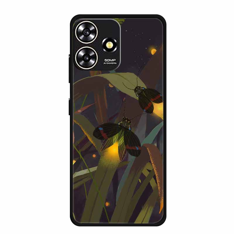 Cool Silicone Cover for ZTE Blade V50 Design 4G Case Printed Fashion Soft Back Cover for Blade V50Design Case Protective Shells