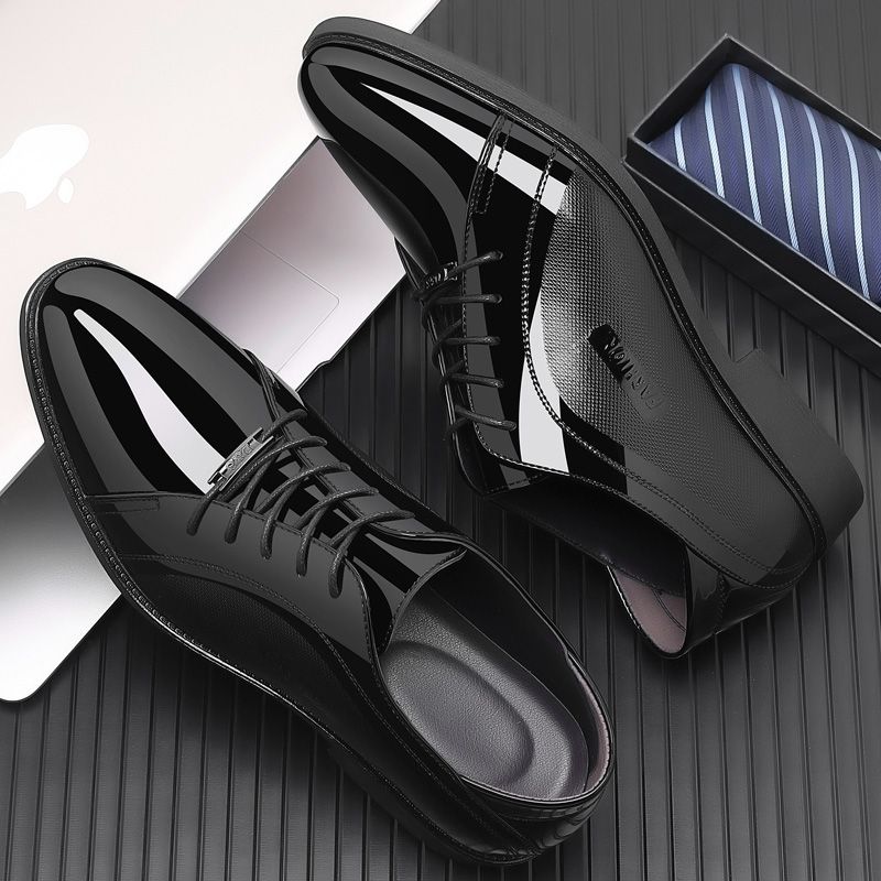 Spring/Summer Business Dress Men's Leather Shoes Soft Sole British Fashion Korean Version Breathable Versatile Men's Shoe Trend