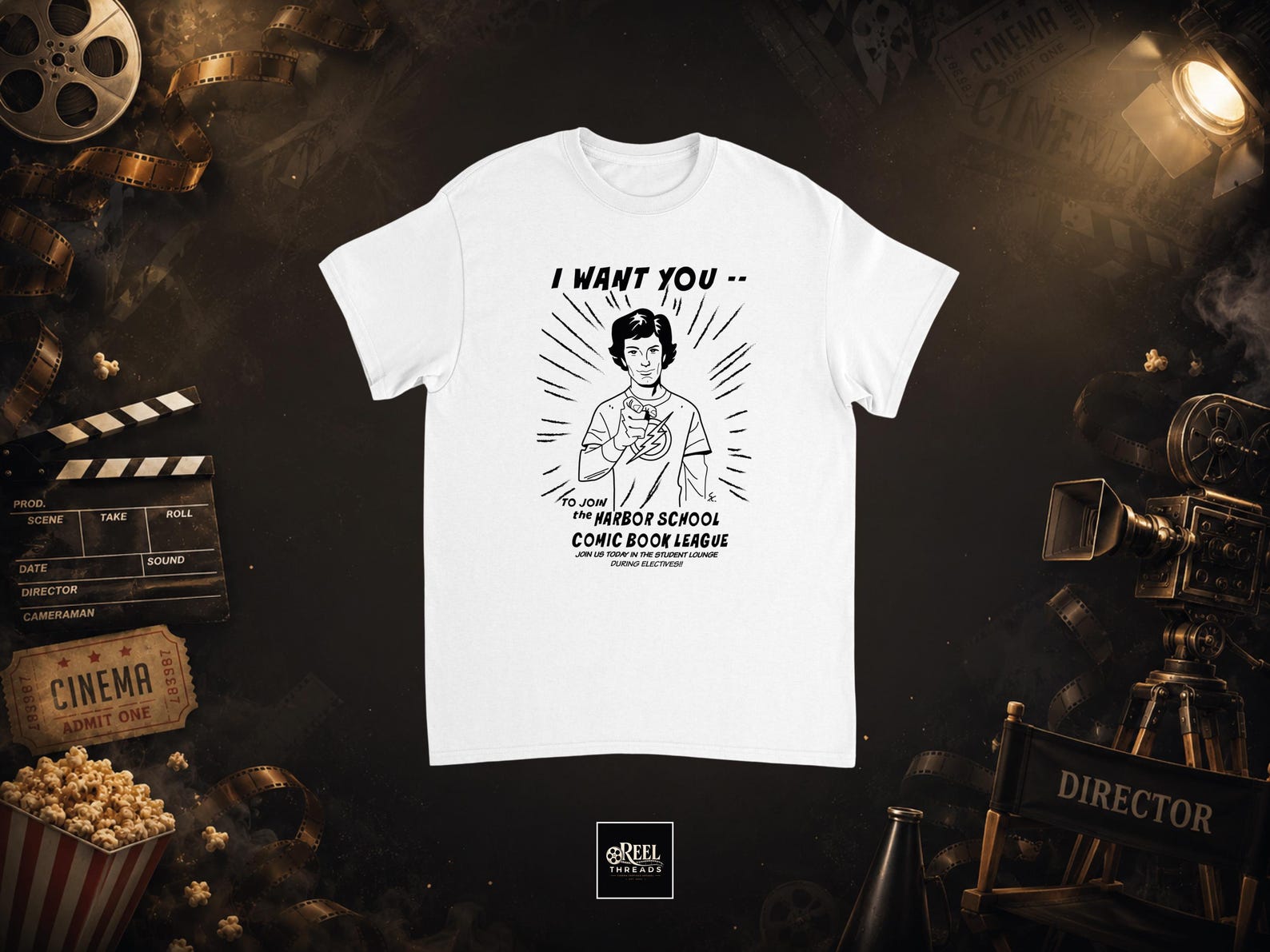 T shirt | Seth Cohen | The Orange County | Newport Beach California | Harbor High School CA | comic book club | The OC | 2000s TV series L