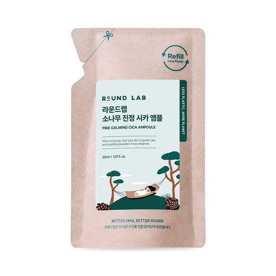 ROUND LAB Pine Soothing Cica Ampoule 30ml Refill Pack