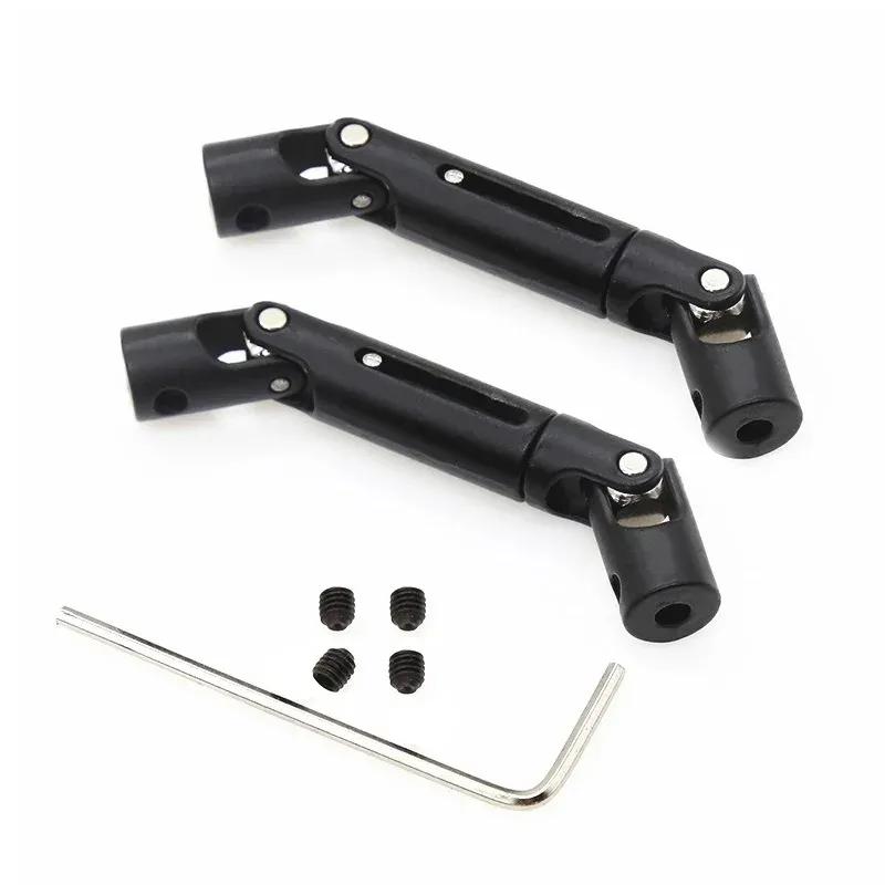 2pcs Metal Drive Shaft Driveshaft For WPL C14 C24 C34 MN D90 D91 D96 D99 D99S MN90 MN98 MN99S RC Car Upgrades Parts Accessorie