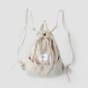 Atil Studio Daily String Backpack _ [Light Beige]