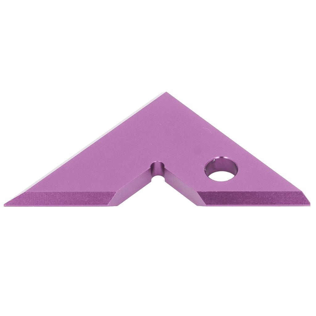 Woodworking 45 90 Degree Positioning Aluminum Alloy Triangular Ruler Saw Table Angle Measuring Tool