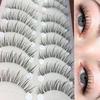 Tunna Lösögonfransar 3D Mink Falska Ögonfransar Heta Ögonfransar Smink Ögonfransförlängning