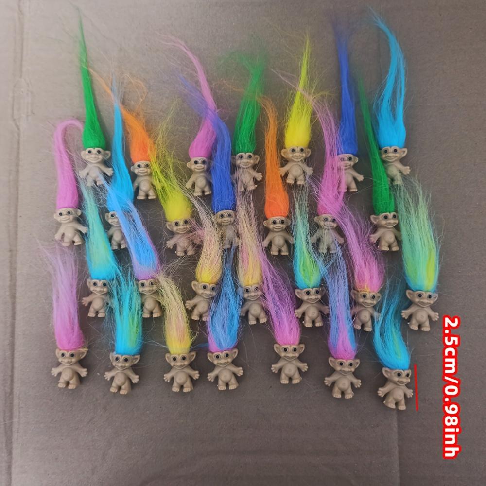 בובות טרול, דמויות טרולים קלאסיות (מזל), אוסף 'יצורים קטנים מקסימים וצבעוניים', מתנות למסיבה, חג המולד, ליל כל הקדושים