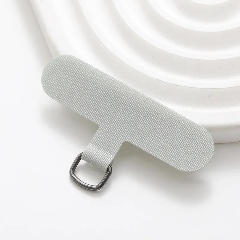 

10-1Pcs Transparent Phone Lanyard Tether Tabs for Cellphone Lanyard Card Cord Gasket Hole Hanging Straps Flexible Patches Clips