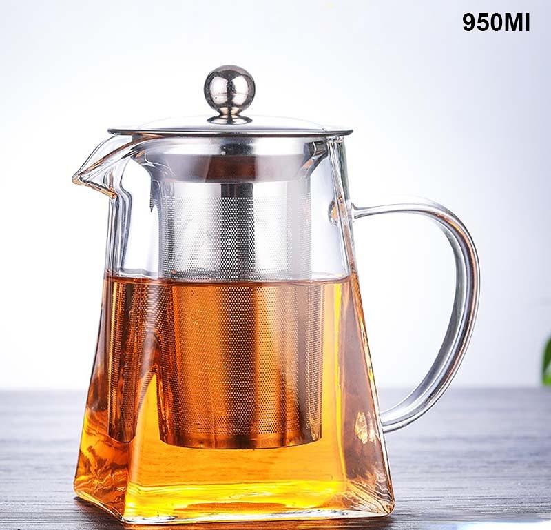 Heat Resistant Glass Teapot, Various Styles, Hot-selling Tea Sets, Clear Kettle, Flower Puer, Tea Infuser Pot, Dropshipping