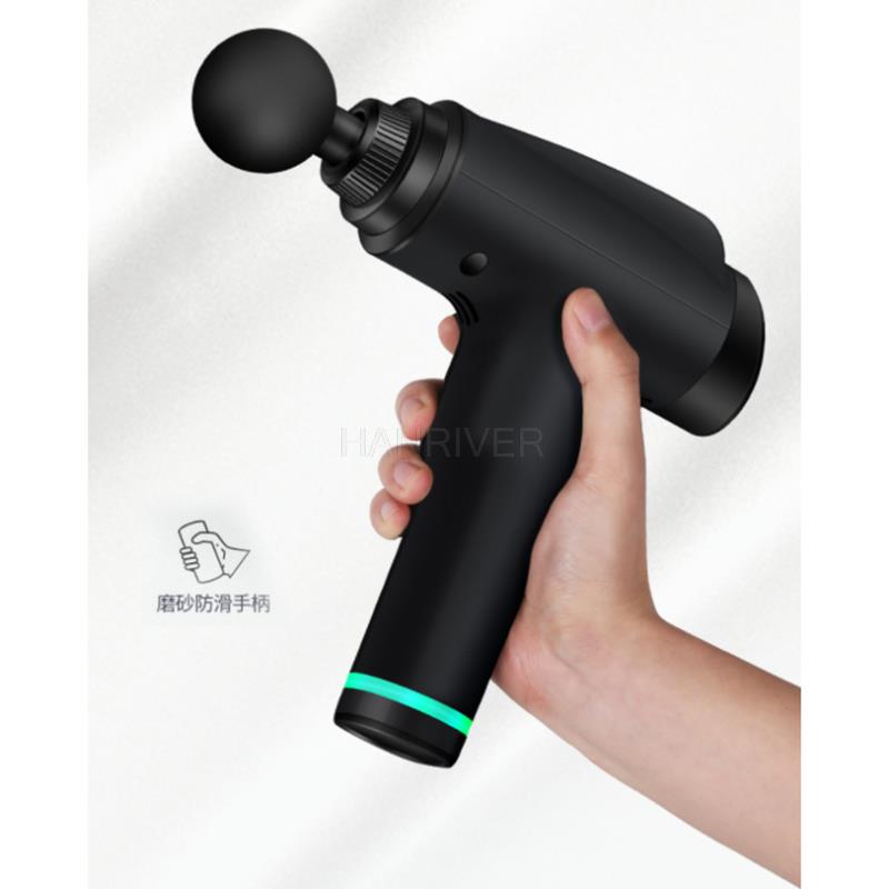 Mini fascia gun small fitness muscle relaxer fascia grab cervical spine massage gun full body massager
