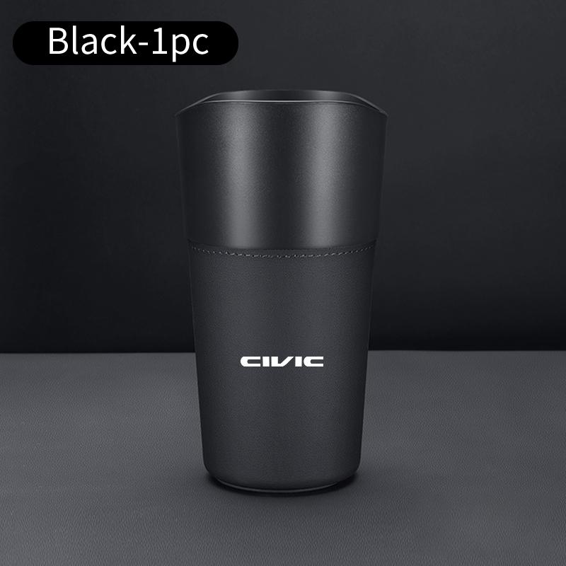 

Car Logo Trash Can Console Mini Waste Organiser Door Waste Storage Box For Honda Civic Fit Accord Odyssey City Pilot Jazz CRV HR