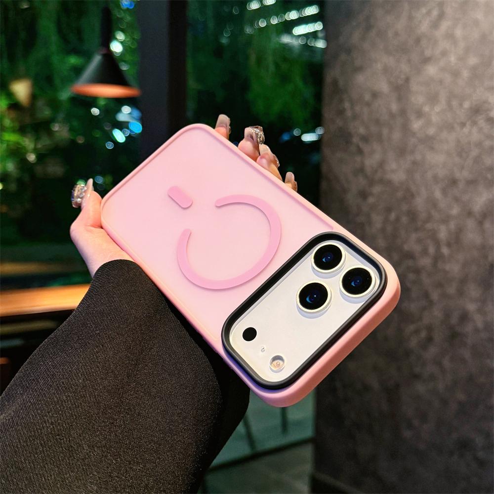 Matte Bumper Shockproof for Magsafe Magnetic Case for iPhone 17 17Air 17Pro Max Transparent Wireless Charging Hard Cover