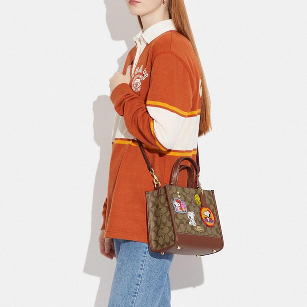 New Snoopy X COACH Dempsey Handbags CE851-IMT1O