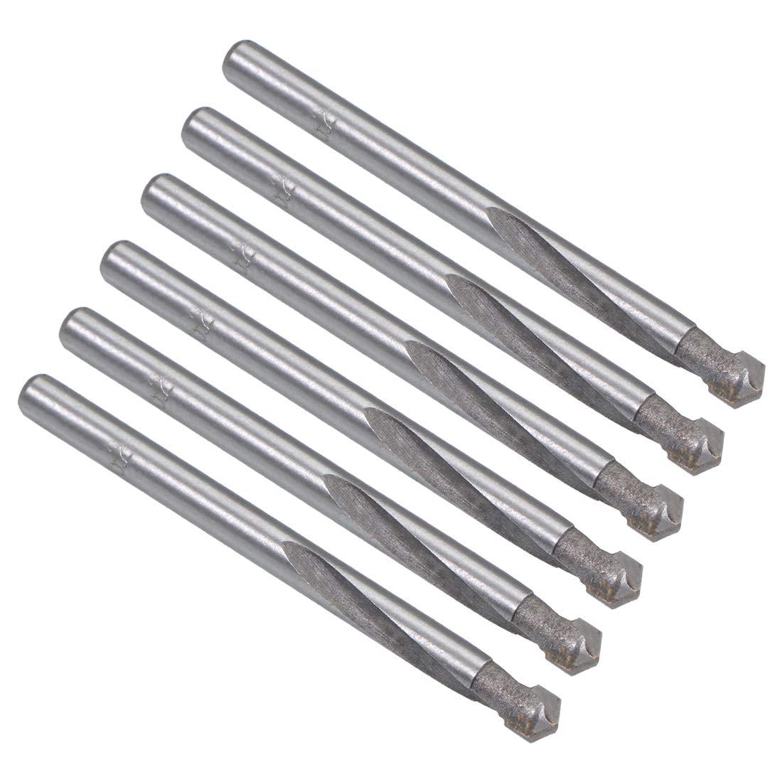 

uxcell Cemented Carbide Twist Drill Bit, 0.2 inch (6.2 mm) Metal Drill Cutter, For 6.2mm