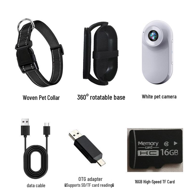 Adjustable Angle Pet Vlog Camera for Cats & Dogs
