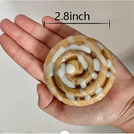 cinnamon roll silicone mold Chocolate Mold candle Dessert mold wax melt mold soap making mold perfect size for cinnamon bun