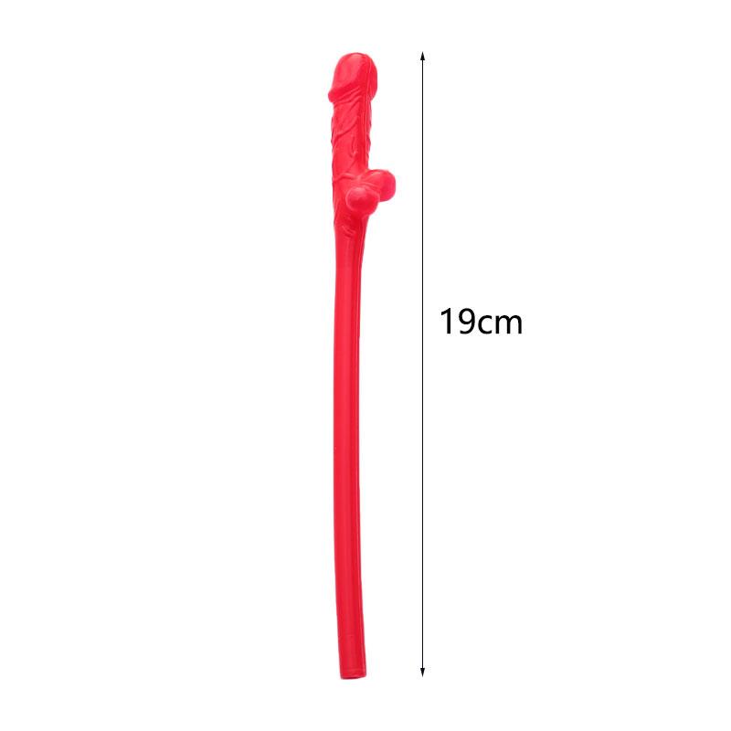 Hens Party Accessory Drink Plastic Willy Dick Dicky Straws Novelty Nude Straw