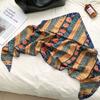 Cashew flower silk scarf new trend bag headscarf headband neck protector scarf scarf small shawl triangle scarf fart curtain