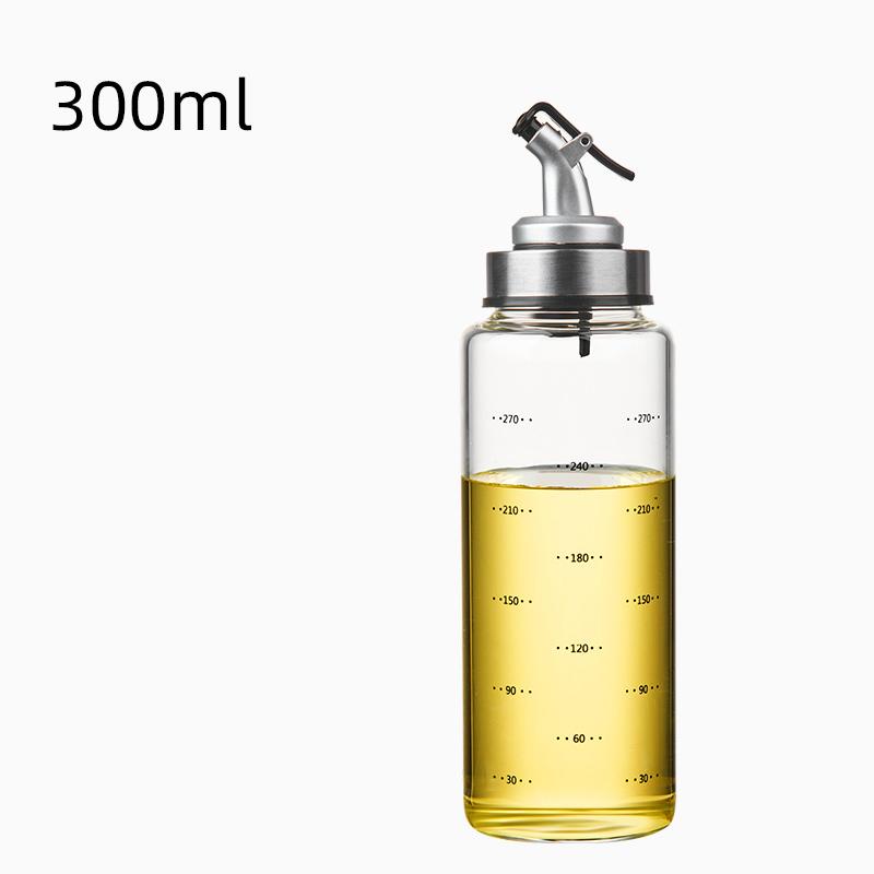 GIANXI Kitchen Seasoning Bottle High Borosilicate Glass Oil Pot  Refillable Soy Sauce Vinegar Oil Bottle Kitchen Accessories