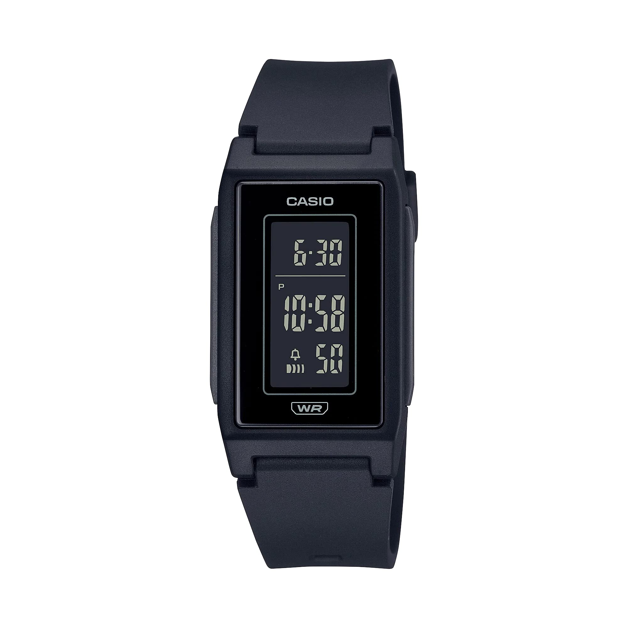 

CASIO STANDARD DIGITAL Standard Digital Unisex Watch Ladies Female Digital Watch Easy Operation LF-10WH (Black) [Item]