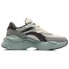 Li Ning Candle Dragon 2020 Scarpe Sportive Casual Basse Resistenti all'Abrasione Traspiranti da Uomo Grigio Nero AGCQ353-4
