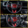 For Dodge Charger Challenger Durango 2015 2016 2017 2018   2022 Jeep Car Steering Wheel Frame Trim Cover