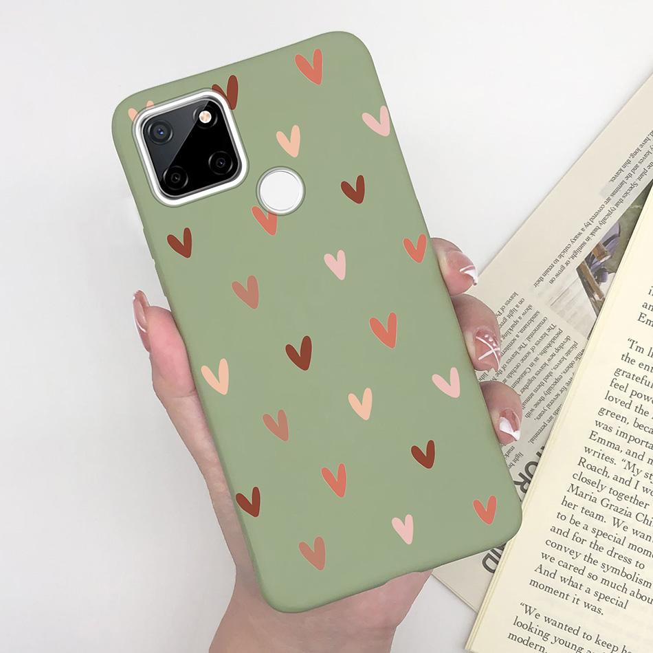 For OPPO Realme C25 C25S C25Y Case Cartoon Soft Silicone Matte Shockproof Phone Back Cover For Realme C 25 S Y Capa Funda Coque