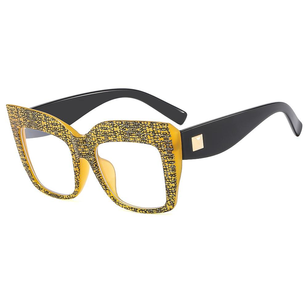 

Роскошный бренд анти-синий свет квадратные прозрачные очки оправа большие очки для женщин очки для чтения пресбиопии очки +150