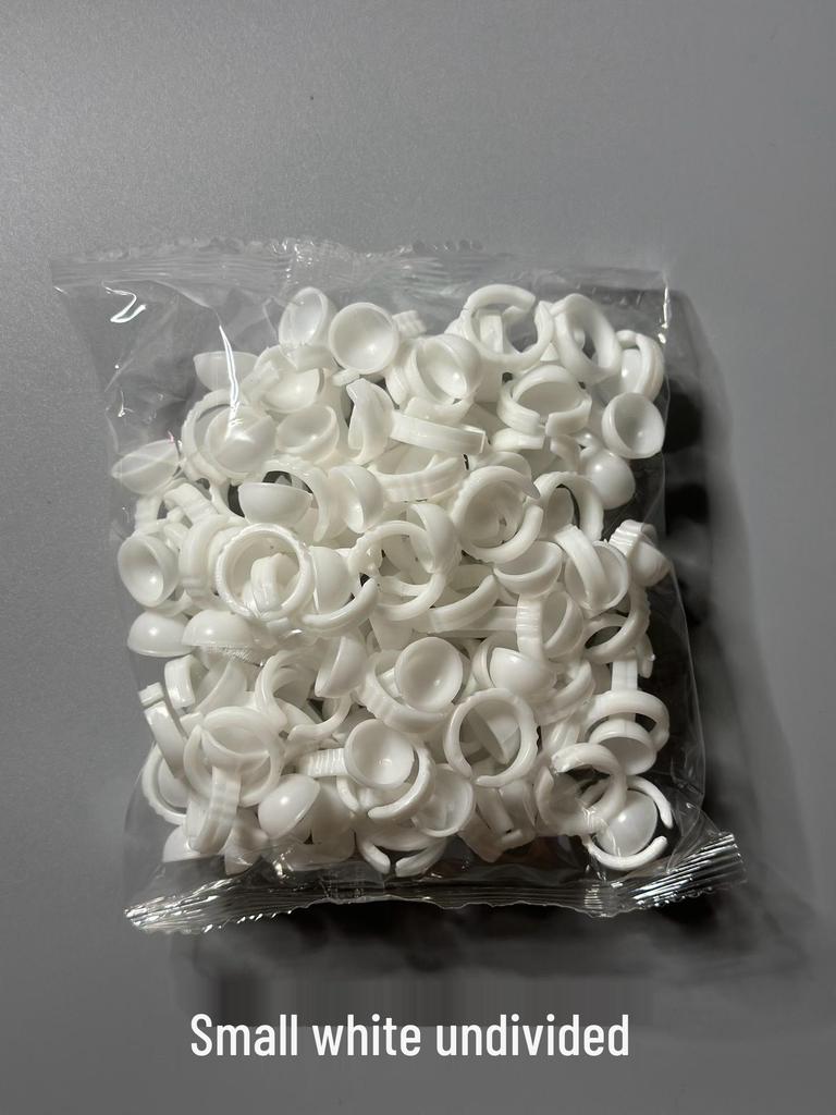 Eyelash Blooming Glue & Pigment Drip Ring Cup for Microblading