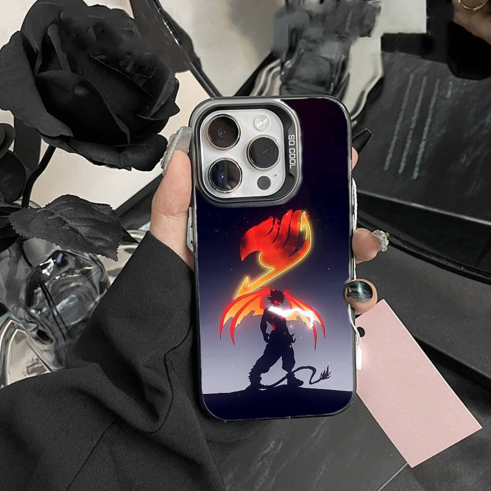 ANIME F-FAIRY TAIL Phone Case For IPhone 16 17 15 14 12 13 Pro Max Black Color Shockproof Cover
