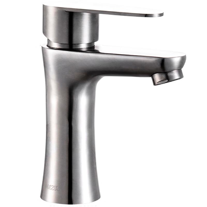 TLXT Stainless Steel Single-Hole Basin Faucet