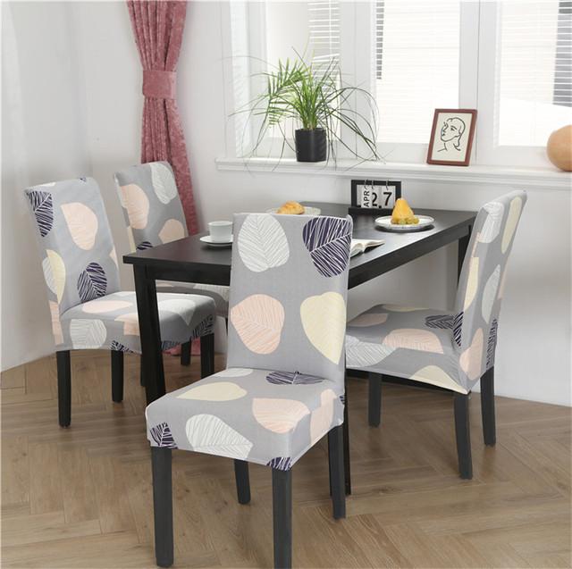 Universal Spandex Chair Covers Stretch Dining Room Seat Cover Elastic Chair Protective Case For Restaurant Wedding Banquet