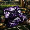 Panther In Action Throws Blanket Flannel Blankets Plush for Couch Bed Gifts for Men Women Travel picnic blanket Christmas fan gifts