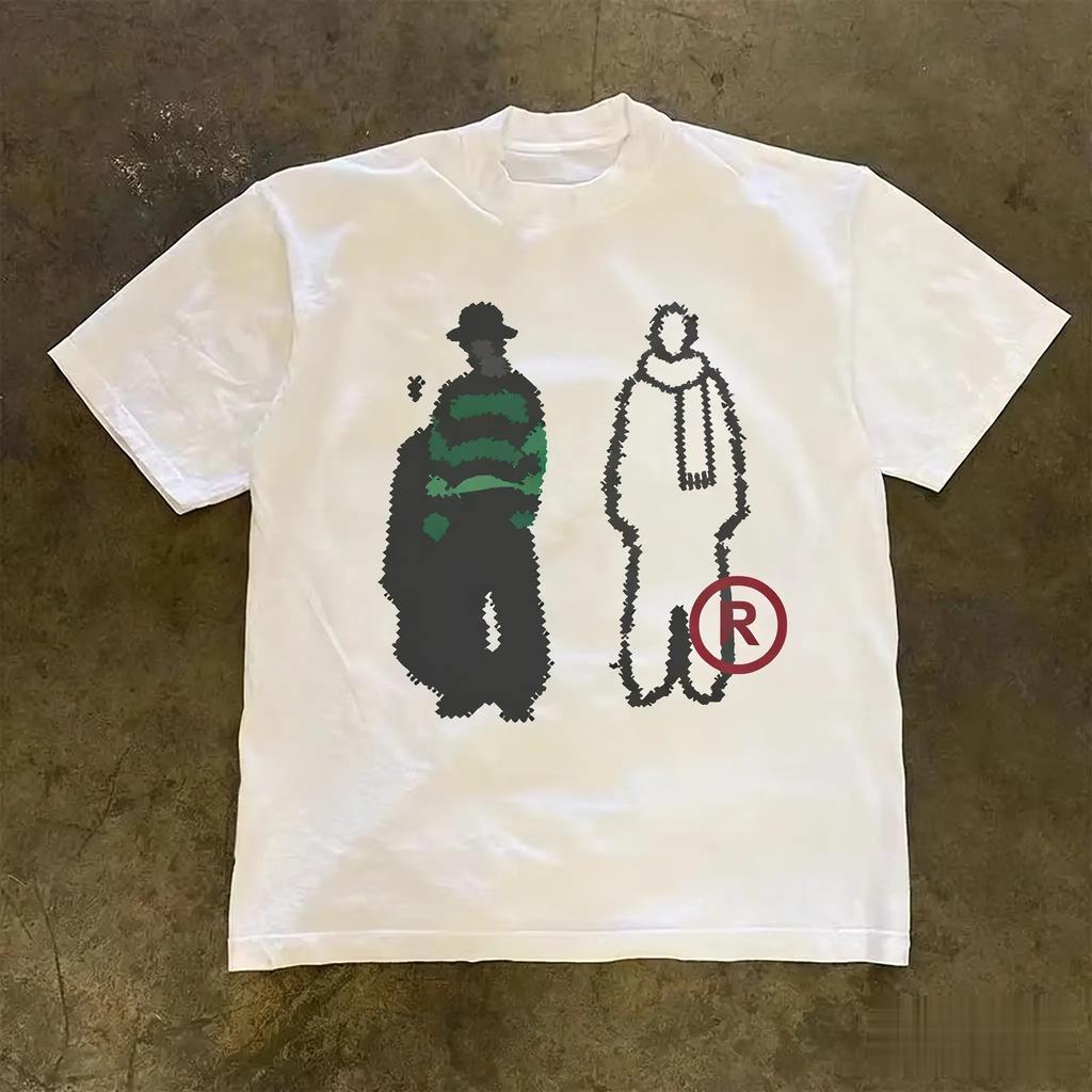 2026 Summer Comfortable Oversized T Shirt New Niche Street Style Versatile Shortsleeved Tshirt Unisex Casual Trend Tees Tops