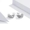 Silver Earrings Feather Earrings Silver 925 Trusky Earrings