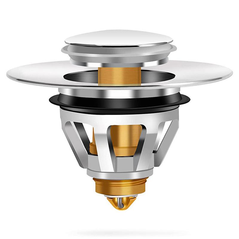 Buy Sink PopUp Drain Filter Stainless Steel Bounce Core PushType