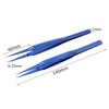High-Precision Titanium Tweezers: Stainless Steel Repair Tool for Mobile Phone Electronics.