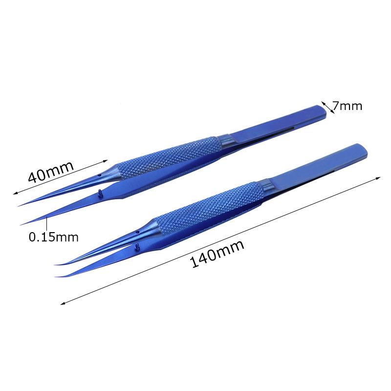 High-Precision Titanium Tweezers: Stainless Steel Repair Tool for Mobile Phone Electronics.