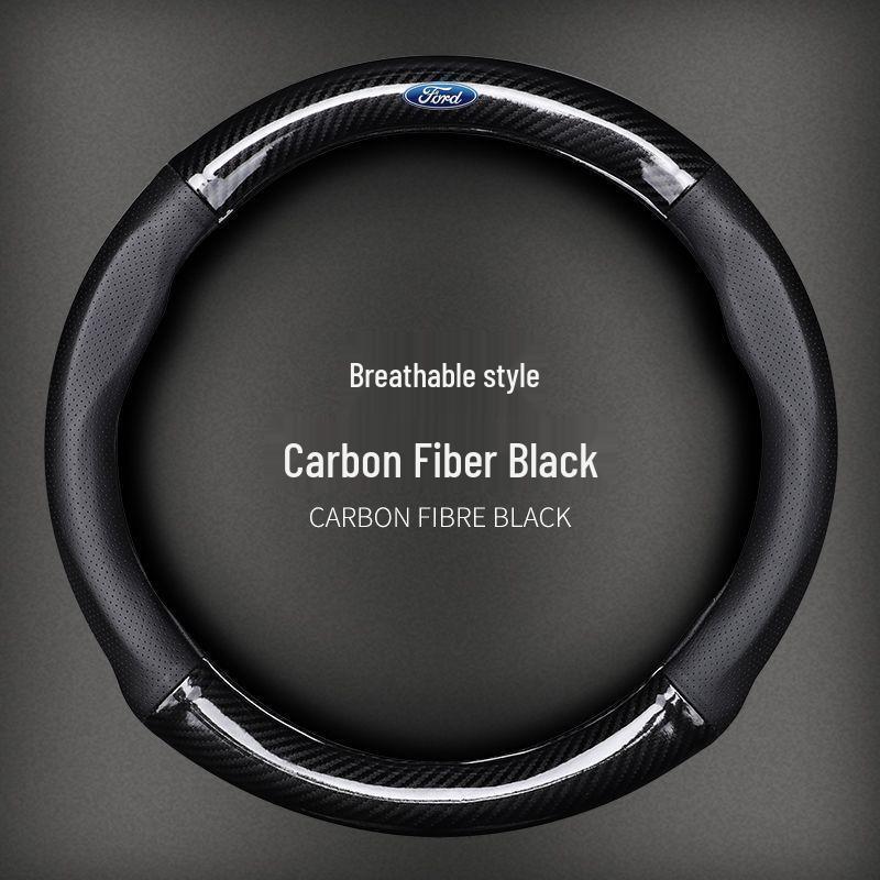 Steering Wheel Cover for Ford: Focus, Mondeo, Escort, Edge, Fiesta, EcoSport, Mustang